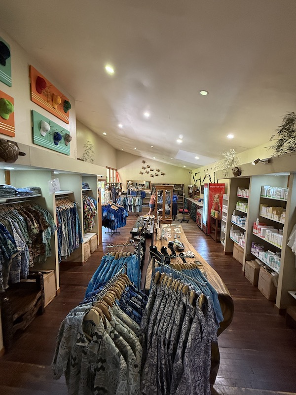 The resort store