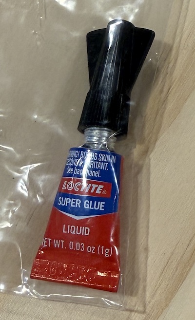 small tube of superglue