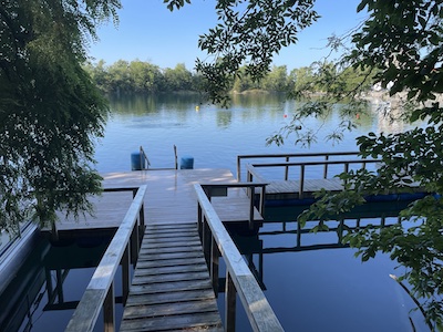 Dock at Gilboa Quarry