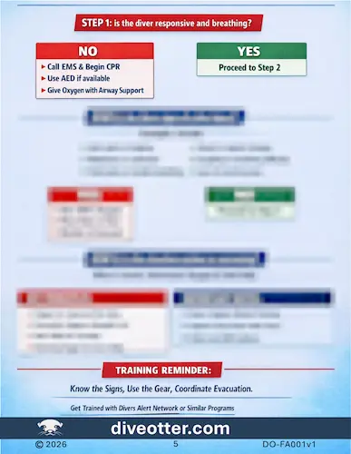 Emergency Oxygen decision tree